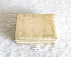 1950s Vintage Beautiful SEIKO Brand Watch Advertising Wooden Box Old Decor WN749