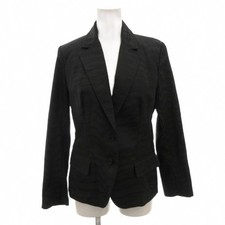 Fendi Tailored Jacket Blazer 40 Black Animal Print 2b ff Used d5797bb880ff7babad