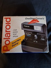 Polaroid One Step 600 Instant Film Camera BOXED Untested