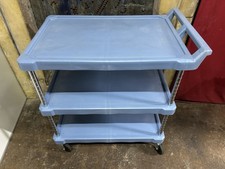 Commercial Restaurant Catering Utility Three Tier Service Trolley Cart