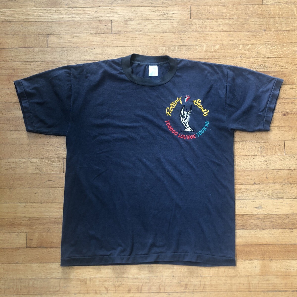 ROLLING STONES Vintage Rare Voodoo Lounge Tour T Shirt XL | eBay ROLLING STONES Vintage Rare Voodoo Lounge Tour T Shirt XL | eBay