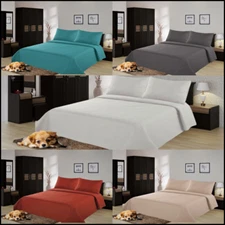 NEW All Seasons Coverlet Bed Top Dressing Bedding Quilted Bedspread Pillow Shams