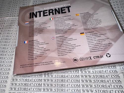 NOS RETRO 56k v.90 K56 Flex PCI MODEM VOICE DATA FAX ENF656-PCI-MOPR - Photo 2/5