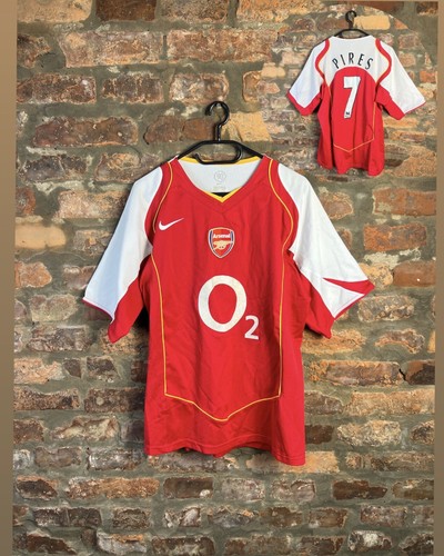 O2 Pullover Arsenal Original Nike Arsenal 2002/2003/2004 Home Football Shirt Men’s Medium ...