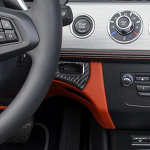 Real Carbon Fiber For BMW Z4 E89 2009-2016 Interior Ignition Switch Cover Trim - Bild 4 von 12
