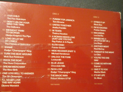 Best of R&B [Box Set] by Various Artists (CD, Jul-2004, 3 Discs, BMG ...