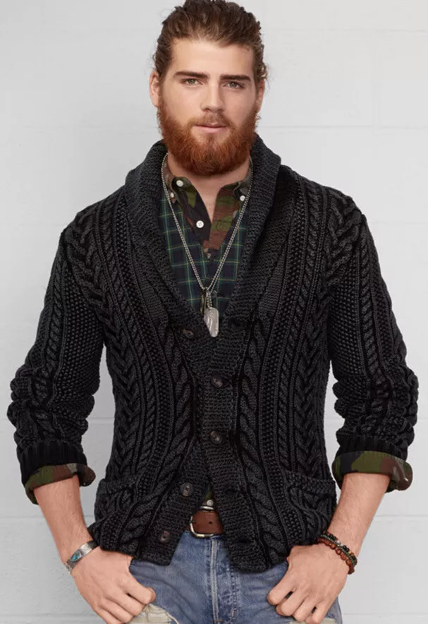 Black top sweater shawl