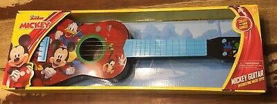 LAST ONE* Disney Junior Fashion BLUE TEXTURED MICKEY MOUSE ON GUITAR  Free Ship