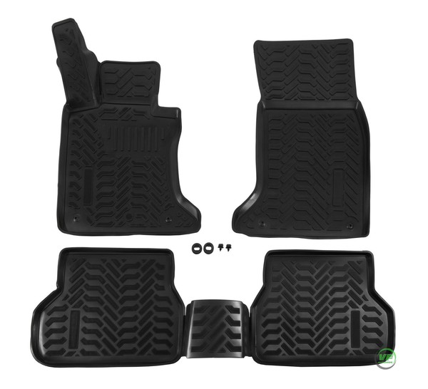 Gummimatten 3D GummifußMatten FüR BMW 5Er E61/E61 2003-2010 TPE 3D-image