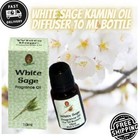 White Sage 4 Bottle Kamini Oil Diffuser Premium Quality Fragrance 10 mL Each