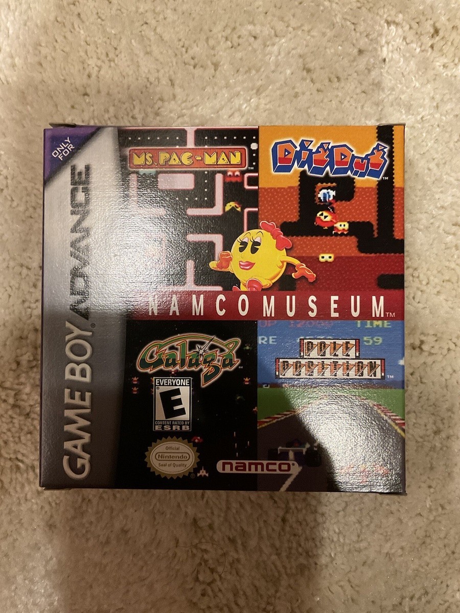 Namco Museum Nintendo Game Boy Advance GBA Complete 722674021128| eBay