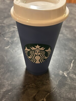 Starbucks Winter 2021 Dark Blue to Light Blue Color Changing Hot Cup 16 oz  3971 | eBay