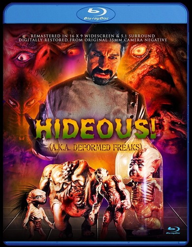 Hideous! Deformed Freaks Blu-ray Horror Cult Classic 1080p Vintage Retro 1997 - Picture 3 of 6