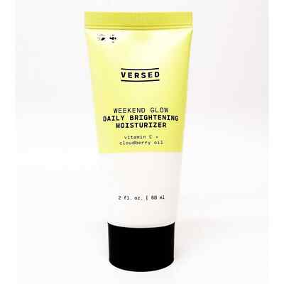 VERSED Weekend Glow Daily Moisturizer w Vitamin C + Cloudberry Oil - 2 fl oz