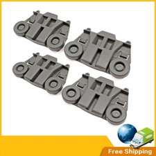  4 Packs W10195417 UPGRADED Dishwasher Wheels Lower Rack FOR kenmore whirlpool