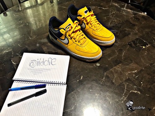 Size 10.5 - Nike Air Force 1 Low \u0026#039;07 LV8 Amarillo 2019 | eBay