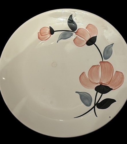 Vintage Blue Ridge SOUTHERN POTTERIES Atlanta Peach Blossom Dinner Plate - Picture 2 of 6