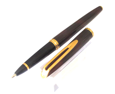 Stylo Roller Waterman CF Laque Automnale - Recharge Neuve - Très Bon état Occasion