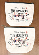2 Taylor Swift MakeUp Bags/Cosmetic/Travel Zippered Bag-Pictures on Both Sides