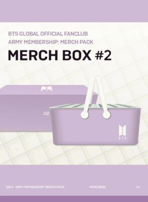 Official】BTS Merch Box #2 Full Set ARMY Membership Fan Club