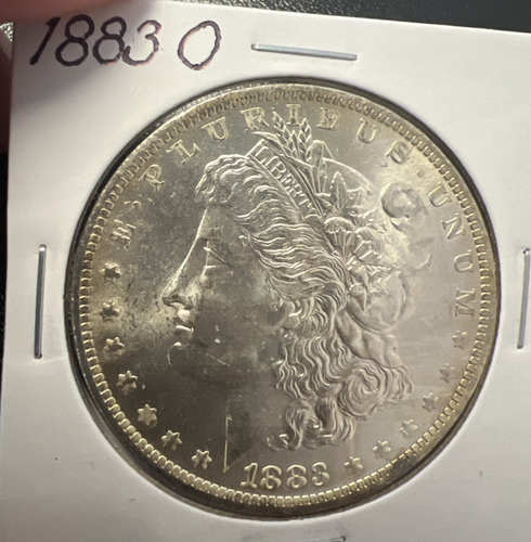 1883-O Morgan Silver Dollar $1 - .9 Silver / AU+ / Beautiful Coin! - No Reserve!