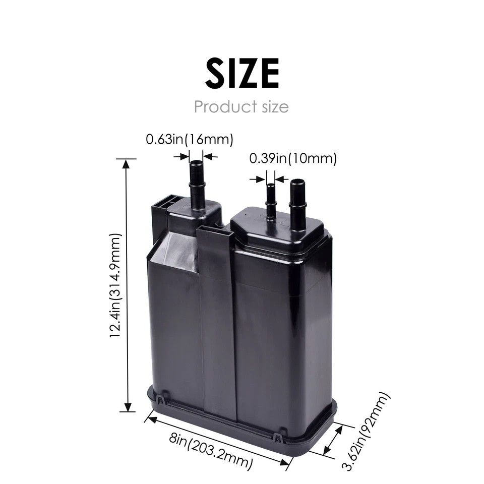 15137021 EVAP EMISIONES VAPOR BOTE DE CARBÓN PARA CHEVY SILVERADO 2004-19 Foto 2 de 4
