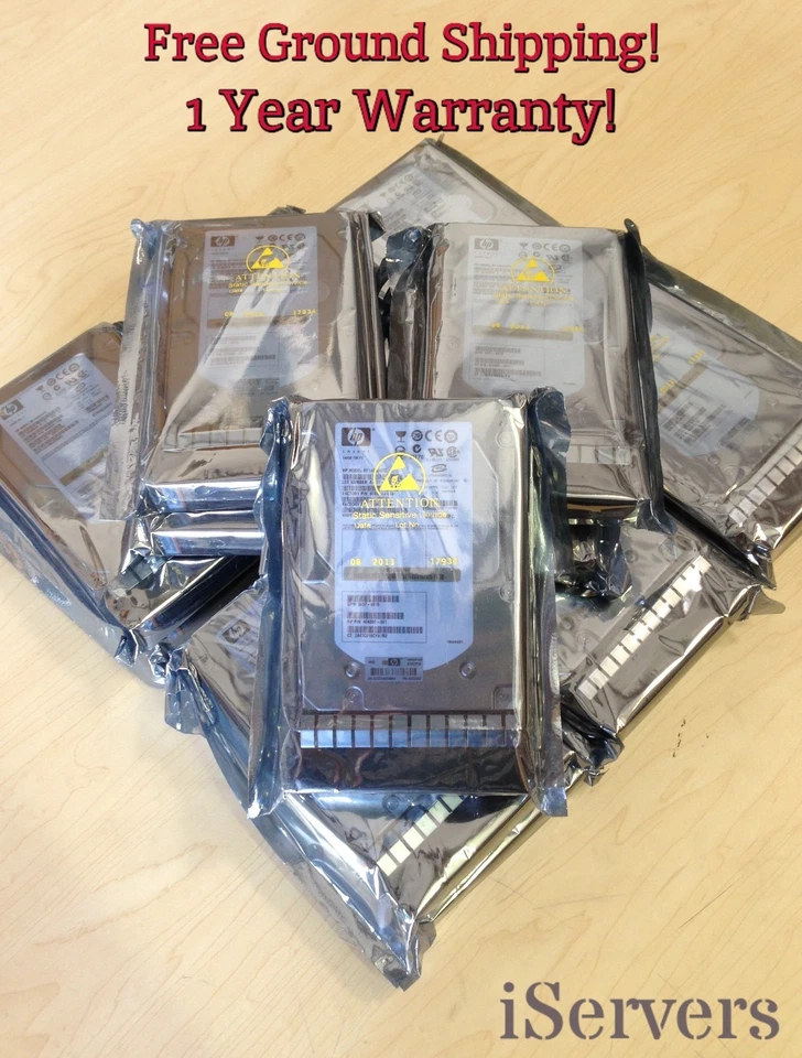 HP 36GB 3.5" Hard Drive 286776-B22 289241-001 U320 scsi 15000 rpm 286774-005 - Image 4 of 4