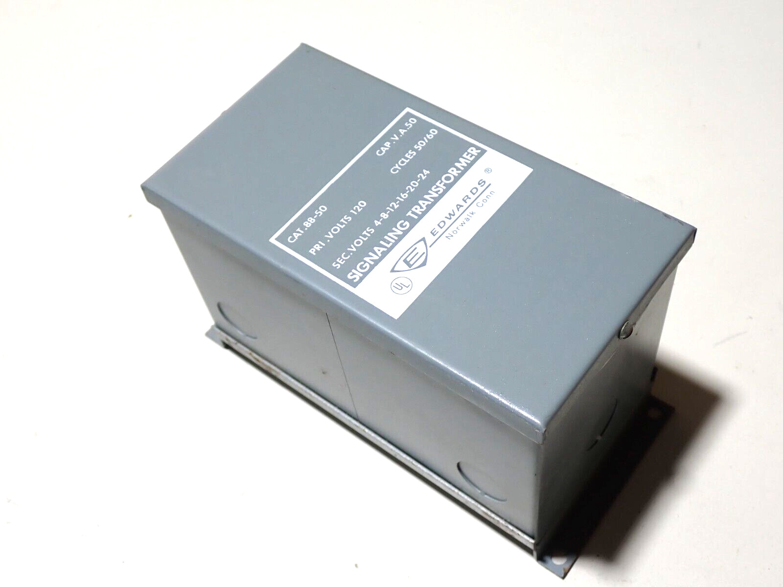 Edwards 88-50 Signaling Transformer primary 120v  New