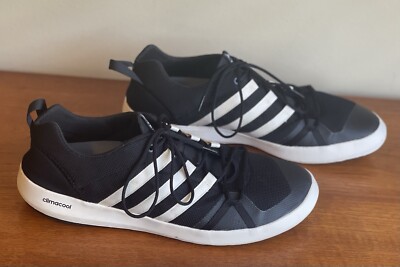 Adidas Terrex ClimaCool Boat Sneakers Black /White Men’s Size 15 BB1904 