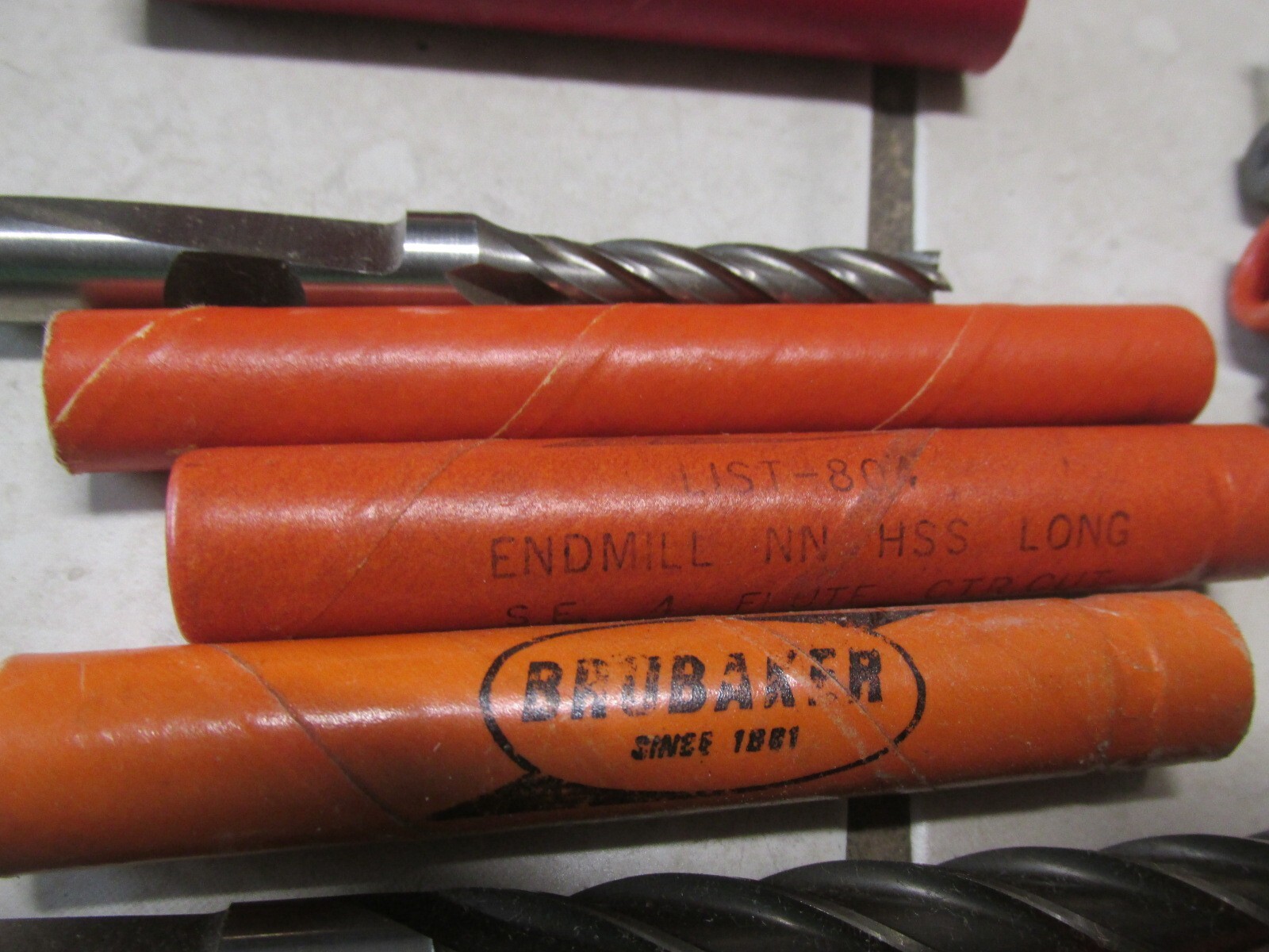 Quinco End Mill Brubaker Flute Shank Drill Bit Lot Of 10 New eBay