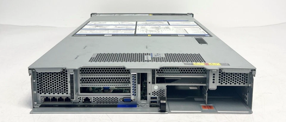 Lenovo Thinksystem SR650 2x Xeon 6130 128GB 2x600GB 15K SAS 16SFF 2U Rack Server - Image 4 of 4