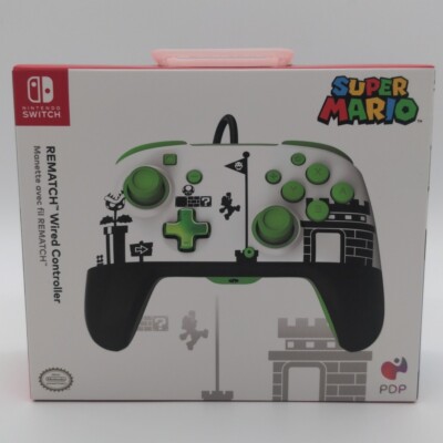 Nintendo Switch Controller Retro Super Mario PDP Rematch Gamepad Kabelgebunden 