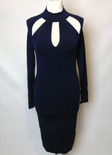 Guess Marciano Ladies Dark Blue Bodycon Dress Size 42
