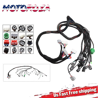 Budget D/B-series Tucked Engine Harness For Honda Civic Integra B16 B18 D16 OBD1