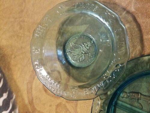 Margery Daw Childrens 3pc Dish Set Blue - Picture 2 of 4
