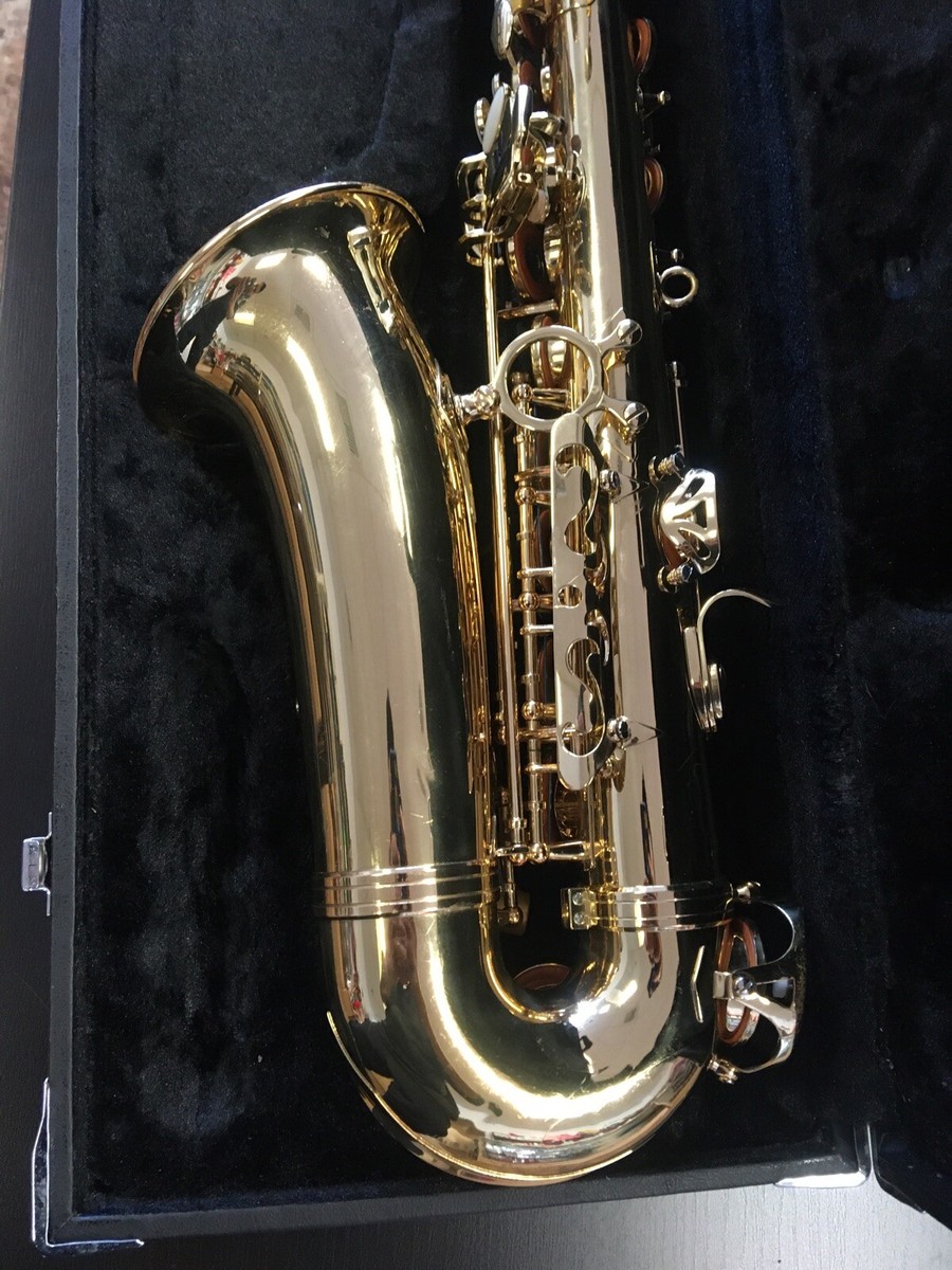 CHATEAU SERIES CAS-22GL GOLD PLATED ALTO SAXOPHONE EX