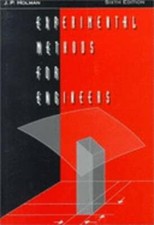 Experimental Methods for Engineers by Jack P Holman: Used