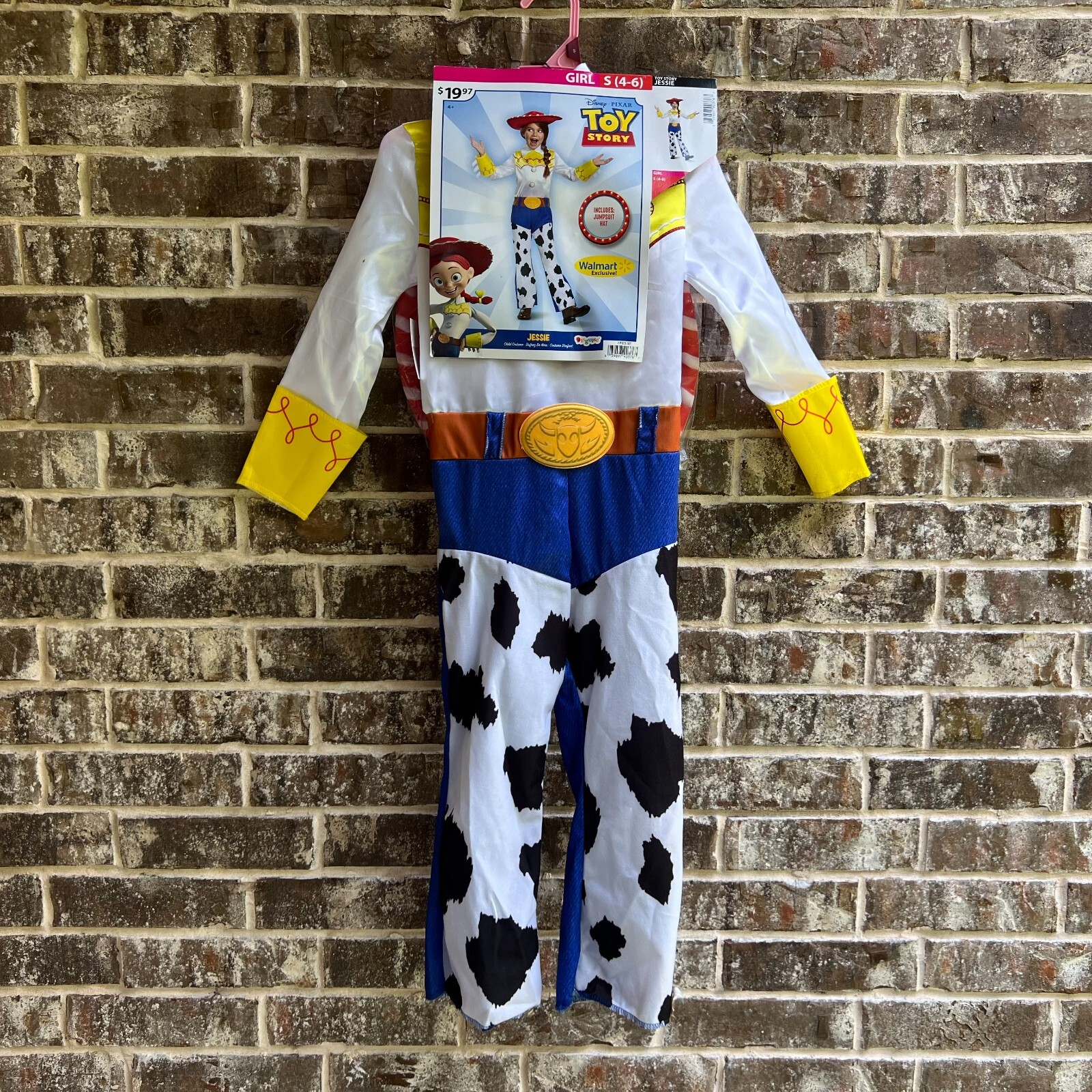 Disguise Disney Pixar Jessie Toy Story 4 Classic Girls Costume Size 4 Halloween