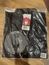 Chef Works Black Button Up - Size Large - New With Tags