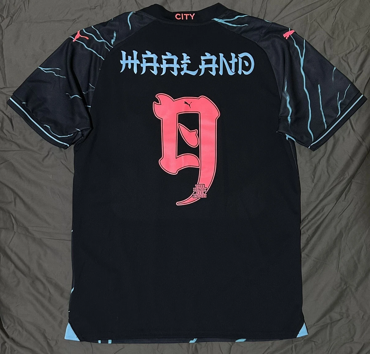 Puma Erling Haaland Manchester City Japan Black Eye Patch Limited