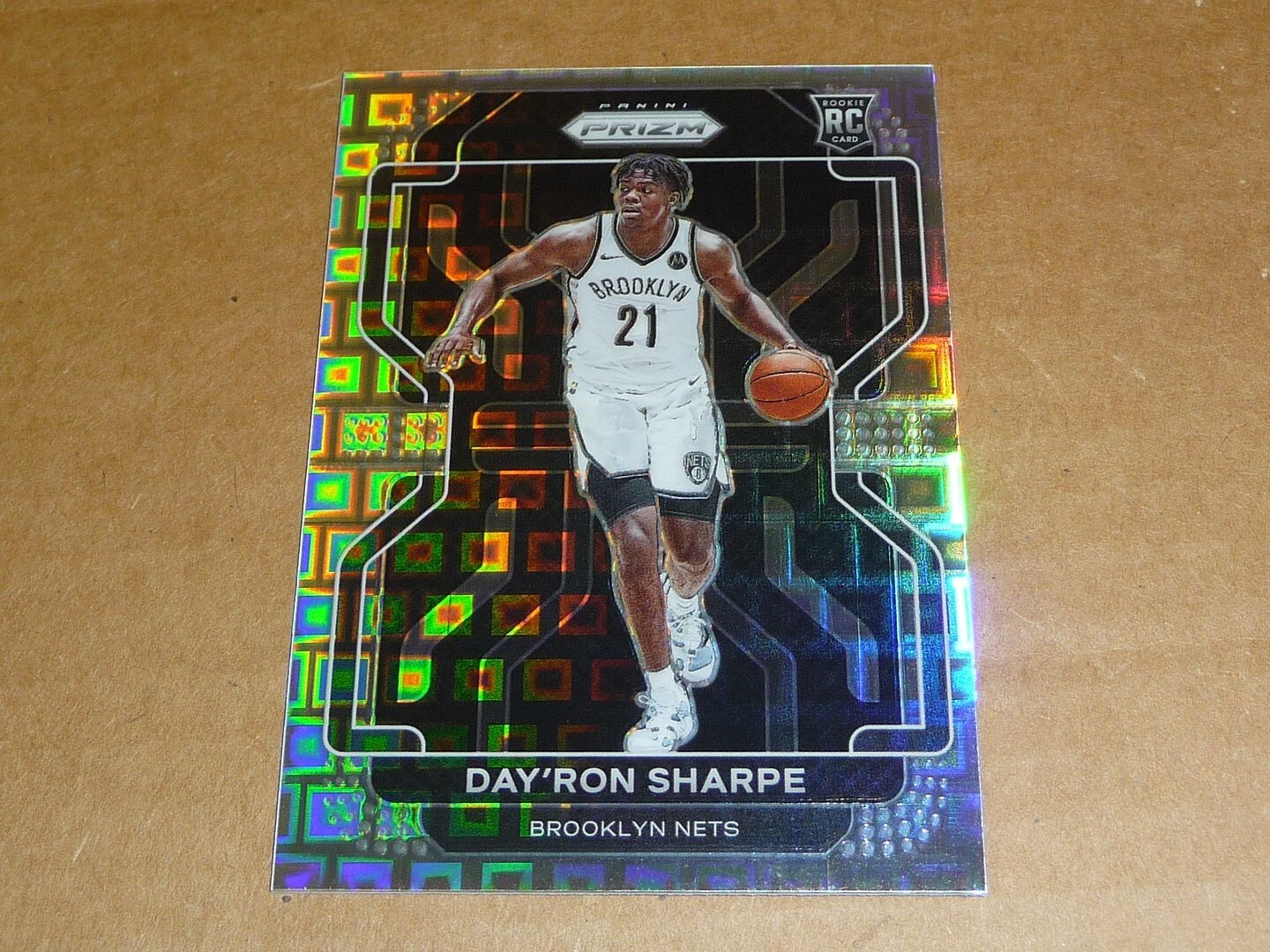 (B) 2021/22 Panini Prizm PREMIUM BOX SET PANDORA /150 DAY'RON SHARPE NETS #281