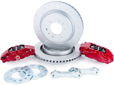 Alcon 4-Piston Rear Big Brake Kit For 2009-2018 Ford F-150 & Raptor