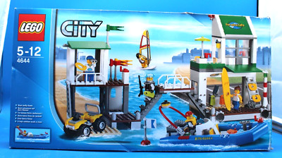 (4644) LEGO CITY: Marina NEW SEALED RETIRED BOAT BEACH TOWN WATER CAR SURF OCEAN