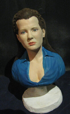Mary Collison Hammer Films TWINS OF EVIL Mary Collinson Maria painted portrait bust ...