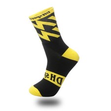 Calze Ciclismo Uomo Donna Equitazione Bicicletta Bici Sportive Calze Caviglia XC MTB BMX Nero