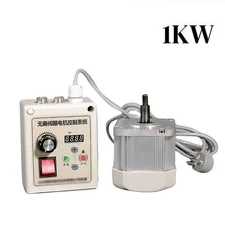 1KW Servo Motor&Controller Driver Face Mount Woodworking Permanent Magnet New