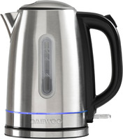 Daewoo Edinburgh 3kW Rapid Boil Jug Kettle Large 1.7L 360 Swivel Stainless Steel