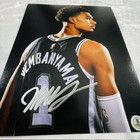 No Reserve BECKETT Victor Wembanyama Signed 8x10 Photo Spurs Jersey Autograph   — photo 3