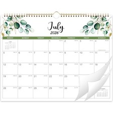 Wall Calendar 2026-2027   2026-2027 Calendar from  Jul. 2026  Dec. 2027