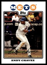 2008 Topps Endy Chavez New York Mets #653